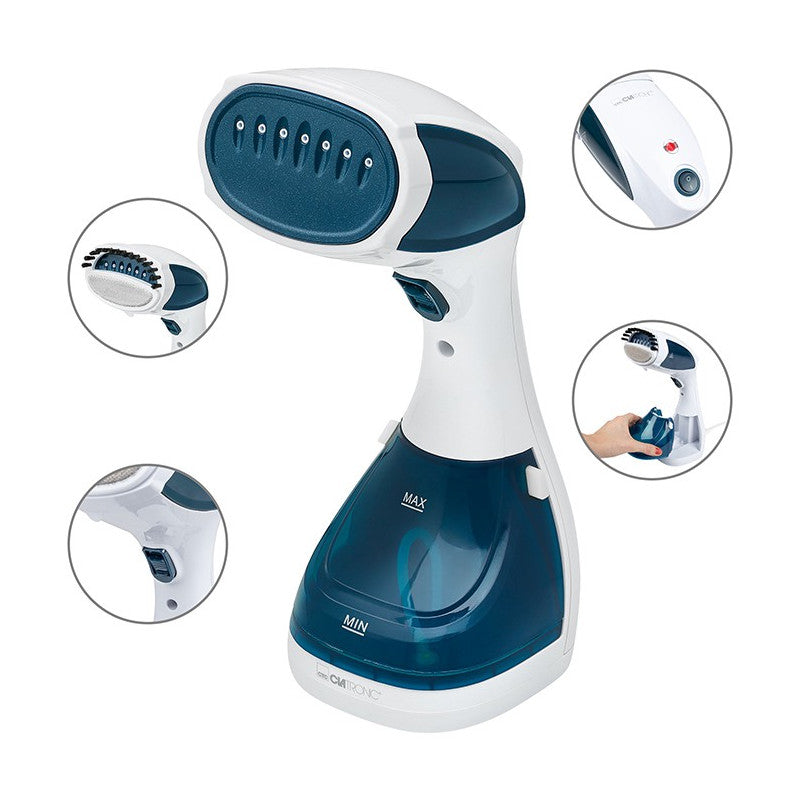 Défroisseur vapeur Clatronic DB 3717 Blanc/bleu Clatronic - Mathon - 6
