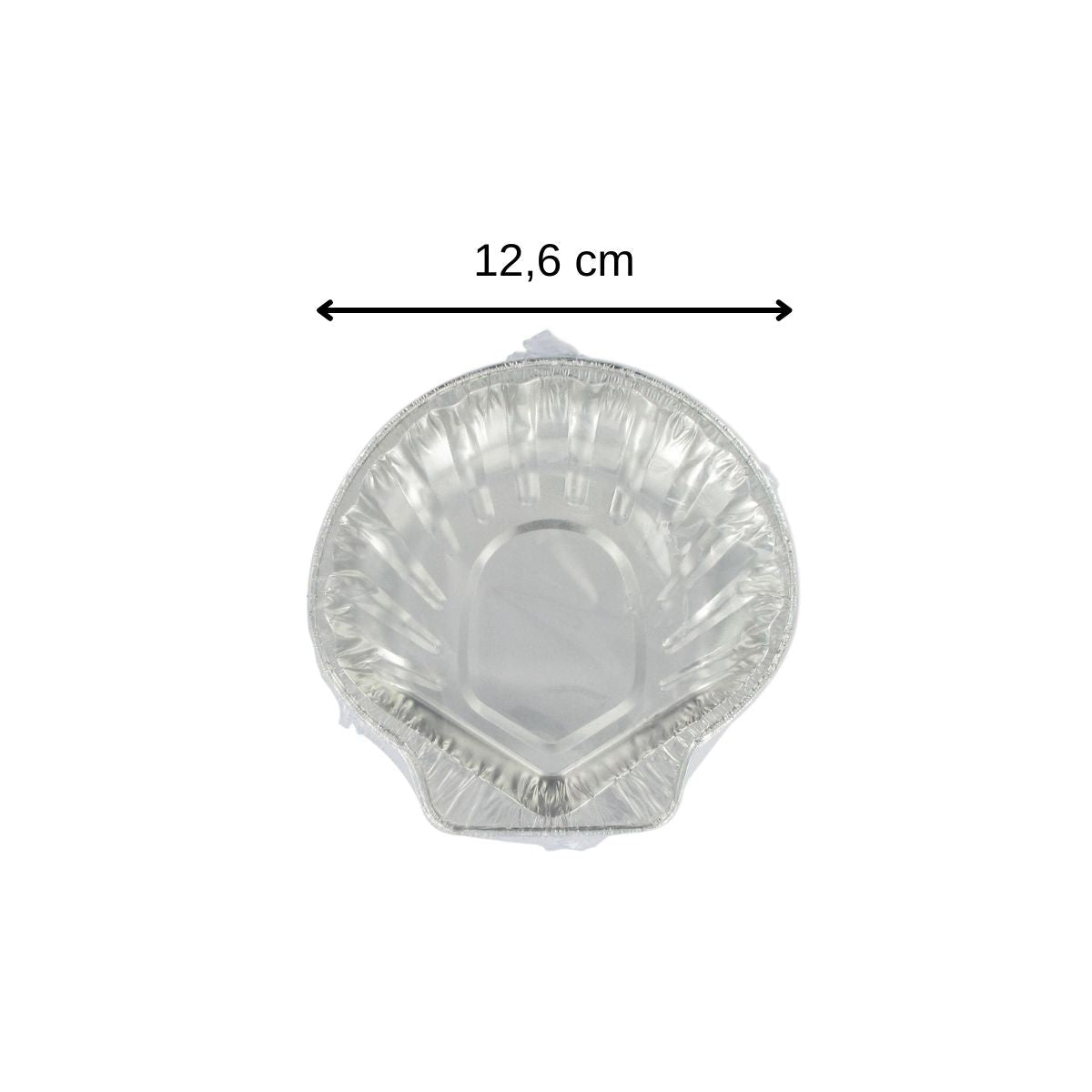 Lot de 10 plats à Saint-Jacques en aluminium  12,5 cm Fackelmann - Mathon - 3