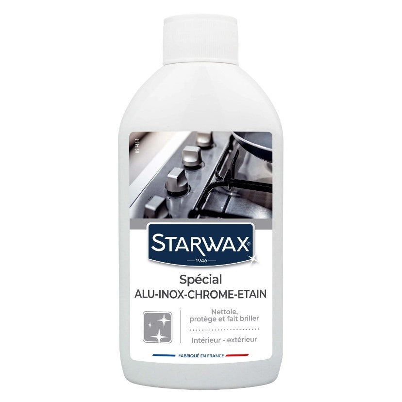 Nettoyant Alu Inox Chrome Etain 250ml Starwax - Mathon - 1