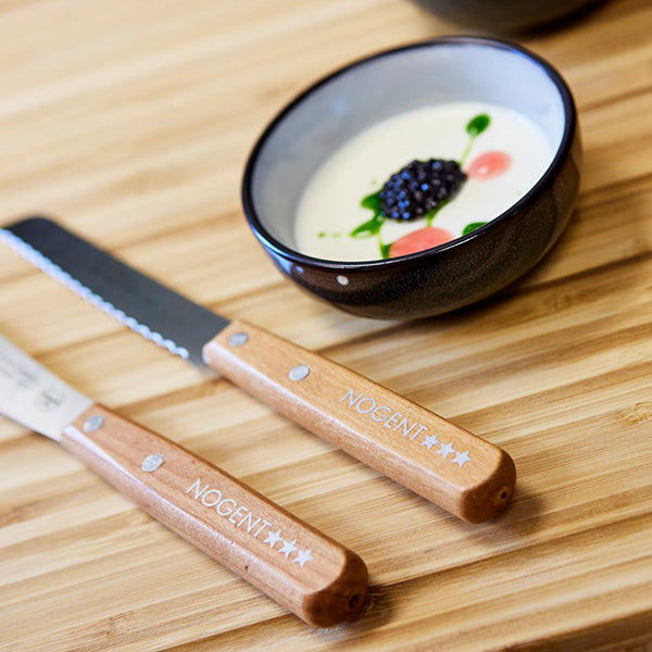 Coffret apéro 4 couteaux cerisier des bois Nogent - Mathon - 3