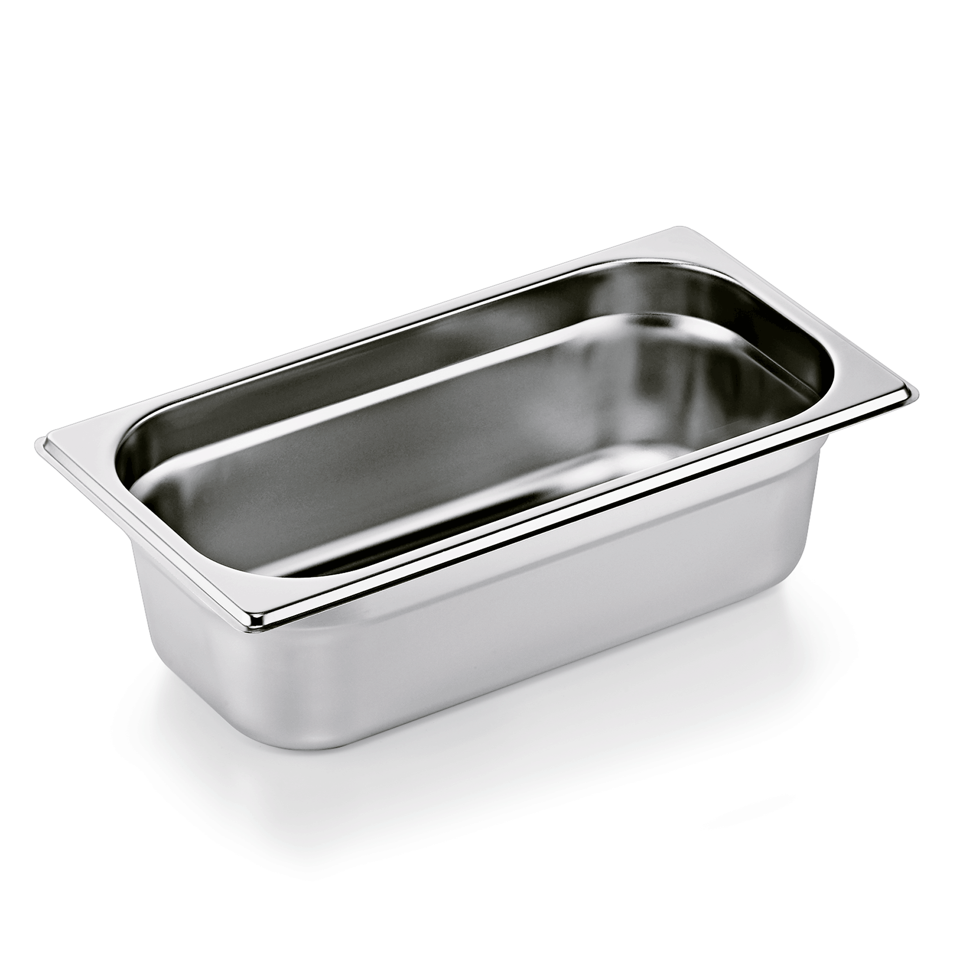 Bac GN 1/3 ECO en Acier au nickel-chrome 4 L H 100 mm Lot de 6 - WAS Germany - Mathon