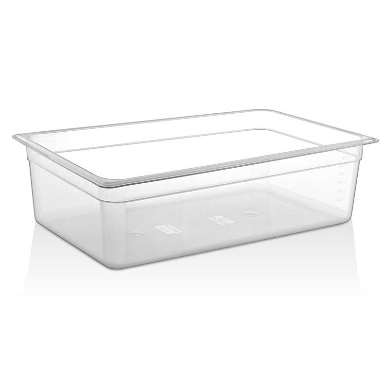 Bac Gastronorme en polypropylène GN 1/1 - 530x325x200mm - Matériel CHR Pro - Mathon