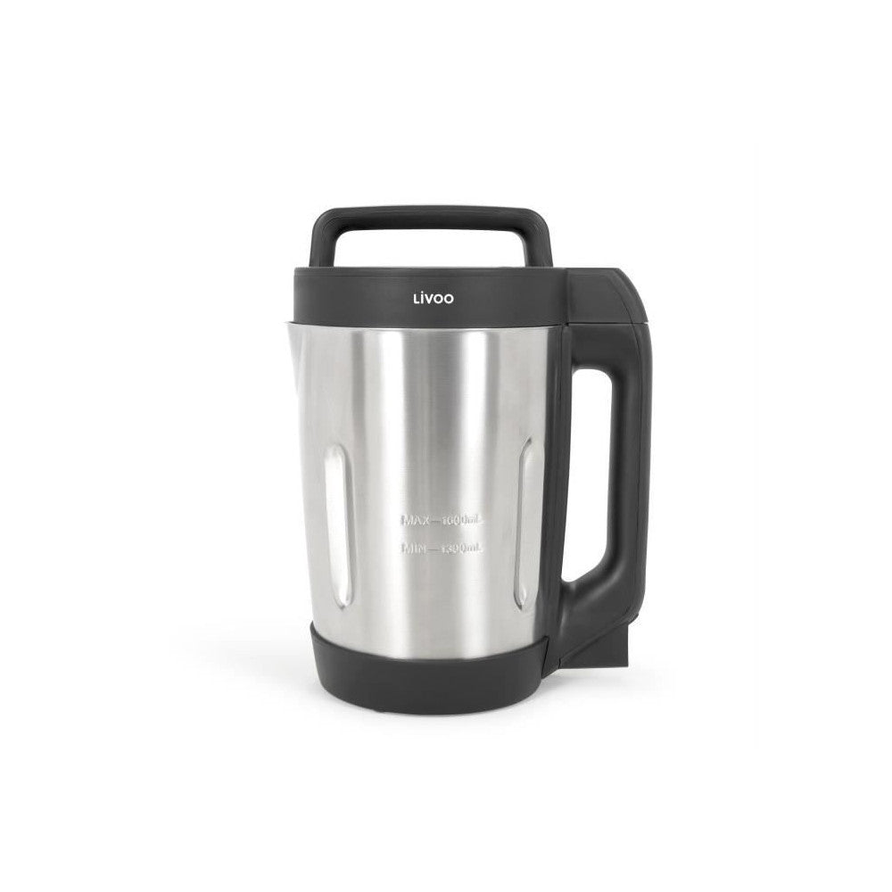 Blender Chauffant A Soupe - Livoo - Dop260n - Gris Et Noir Livoo - Mathon - 1
