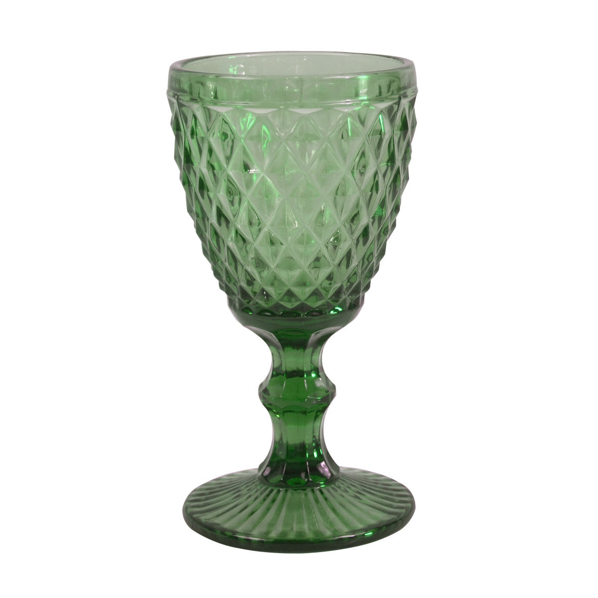 Diamond Vert - 6 verres à pied 20 cl Médard de Noblat - Mathon - 1