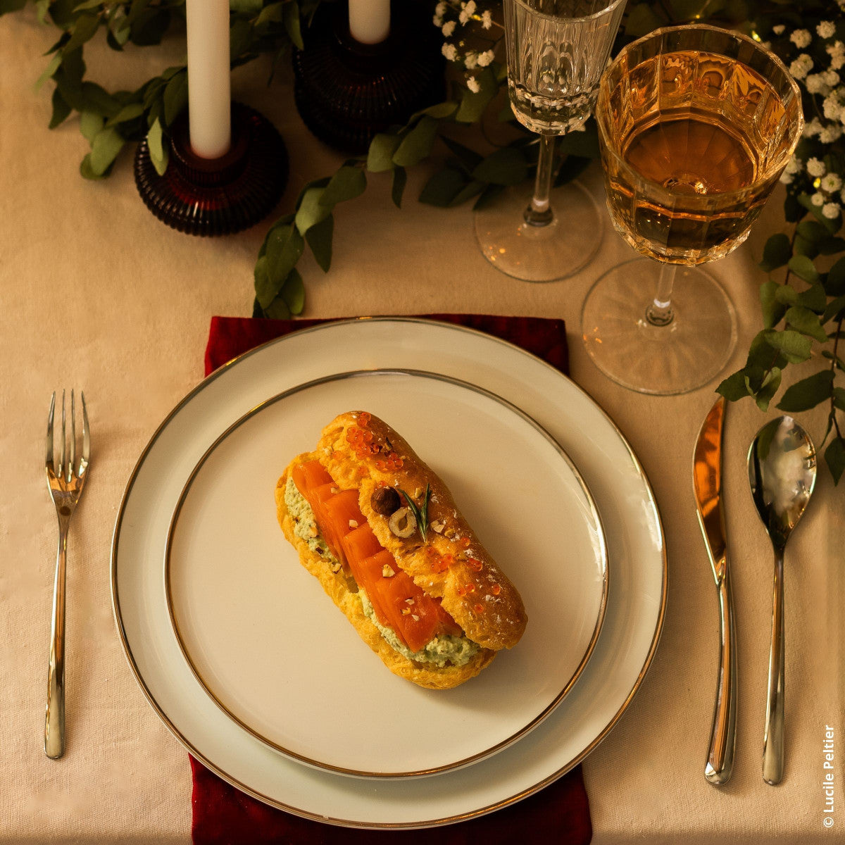 Elixir - 24 couverts de table avec support de rangement nomade Couzon - Mathon - 8