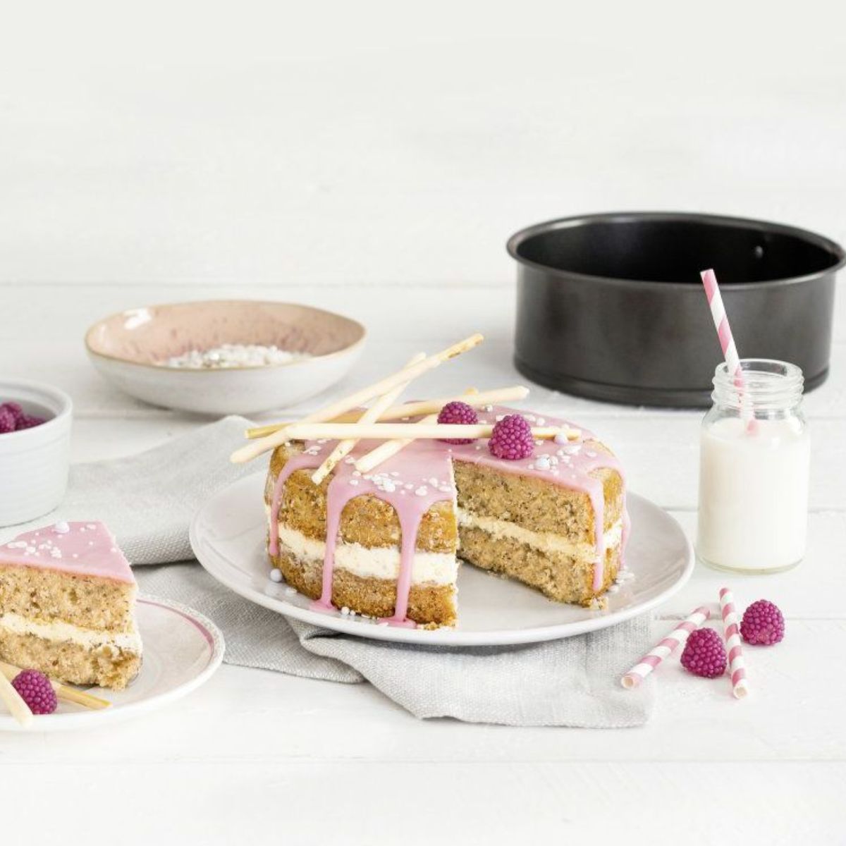 Lot de 2 petits moules à manqué à charnière 12 cm Zenker Special Mini Zenker - Mathon - 2