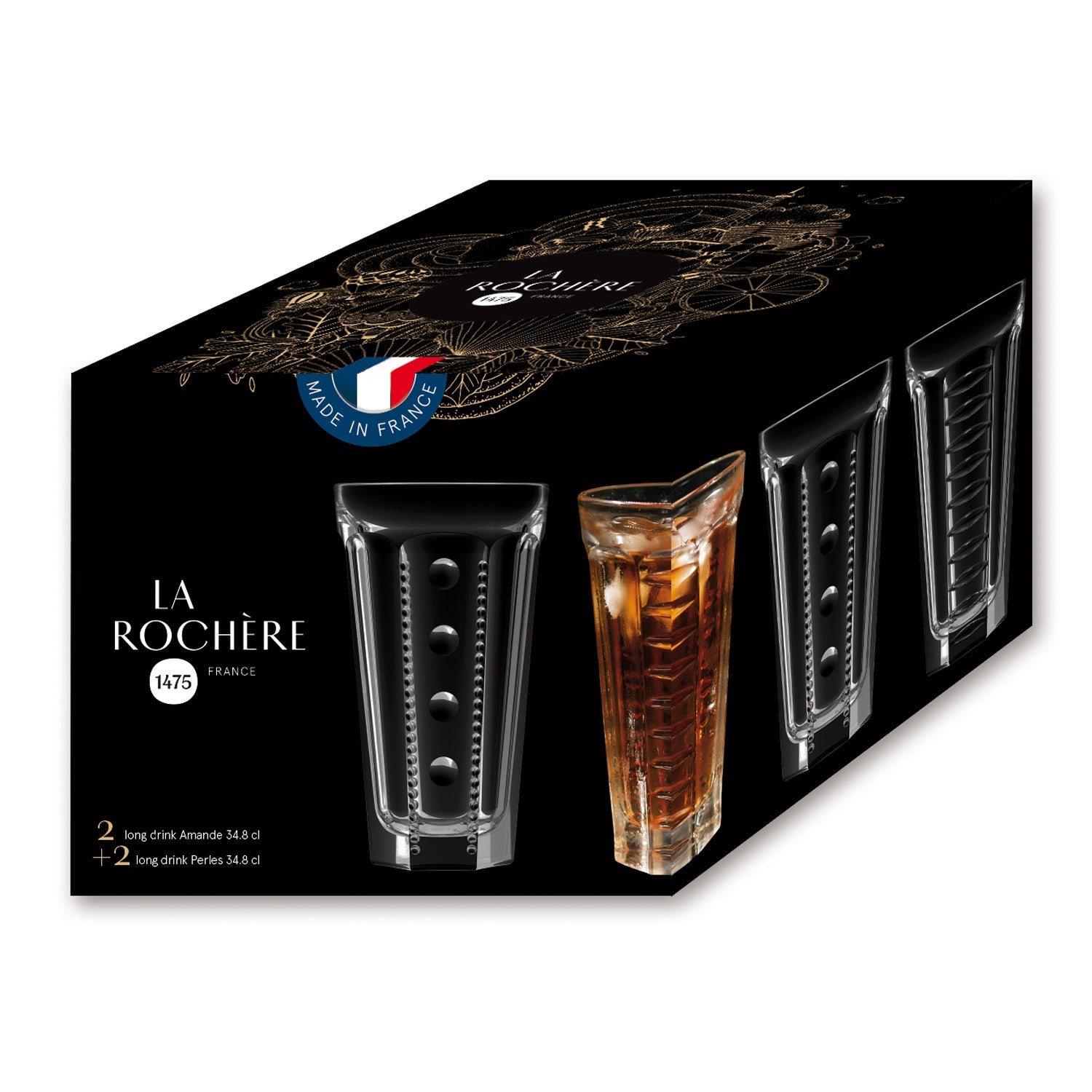 Coffret 4 long drinks 2x2 La Rochère - Mathon - 5