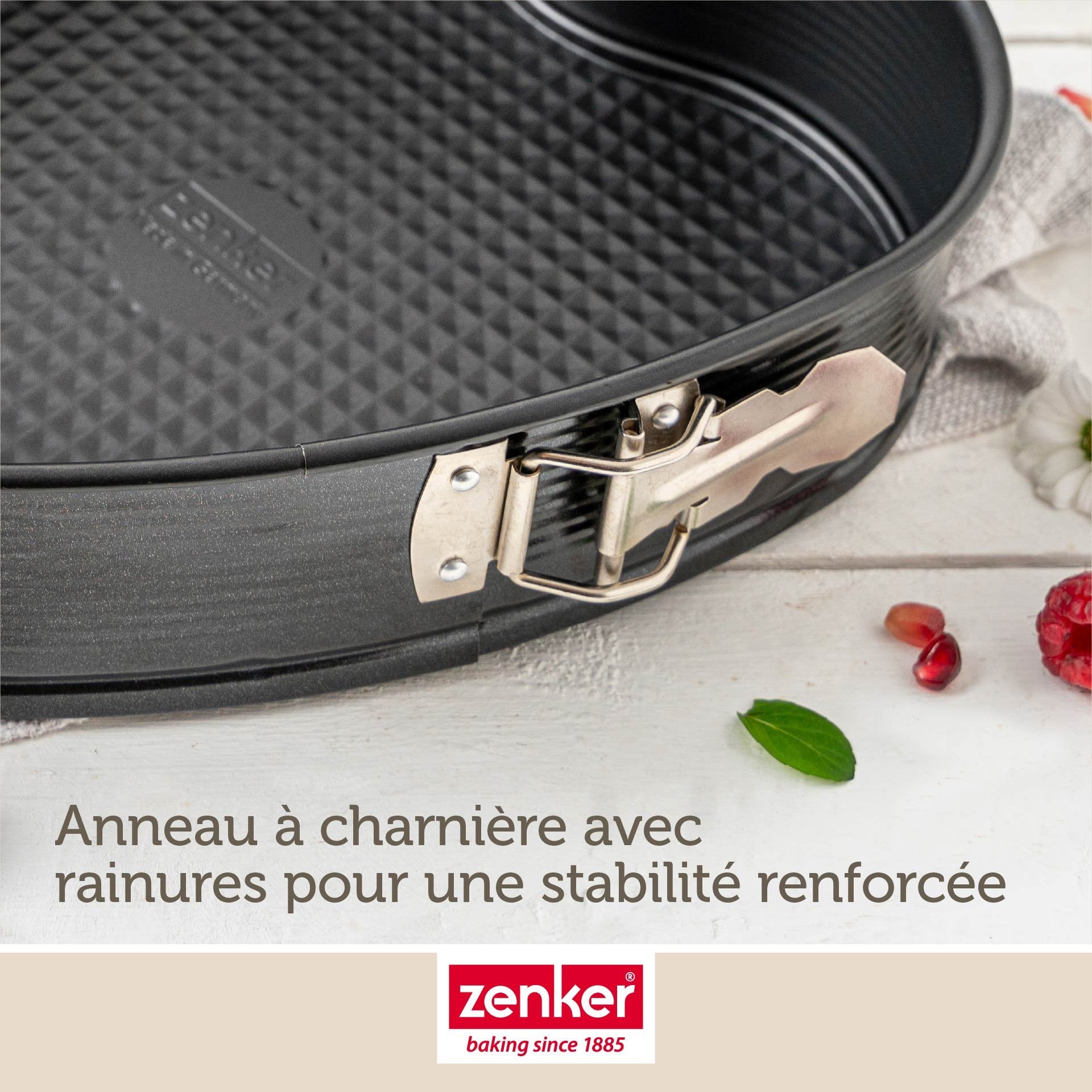 Moule à Charnière en Forme de Cœur 24 x 28 x 7 cm Zenker PerfectBack+ Zenker - Mathon - 9