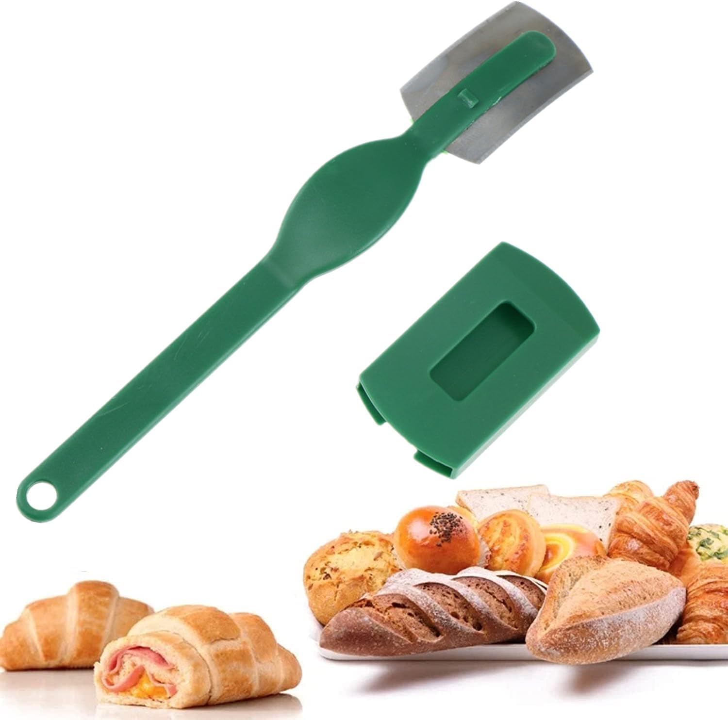 Couteau à Pain Ergonomique avec Housse de Protection Vendos85 - Mathon