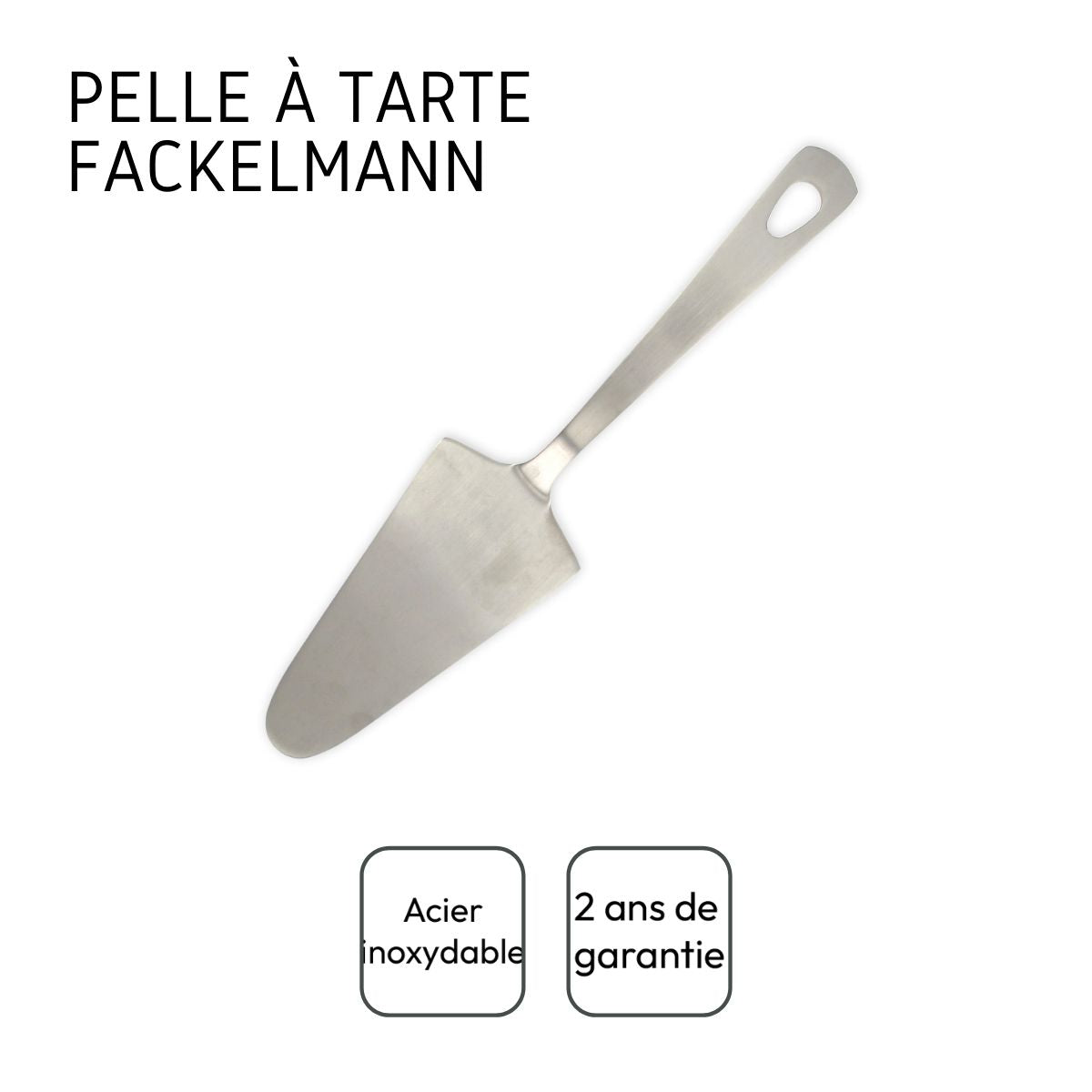 Pelle à tarte inox 25 cm Fackelmann - Mathon - 4