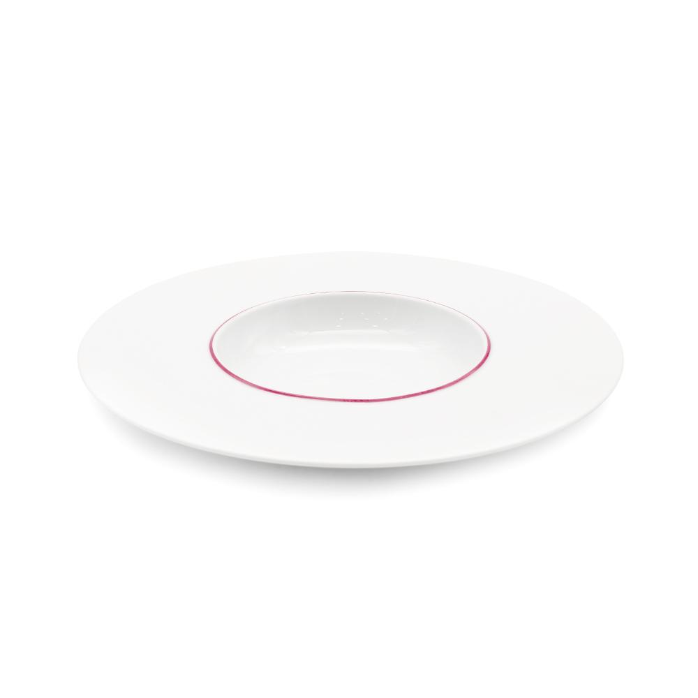 6 assiettes creuses 30cm LIGNE Fauchon Art de la Table - Mathon - 1