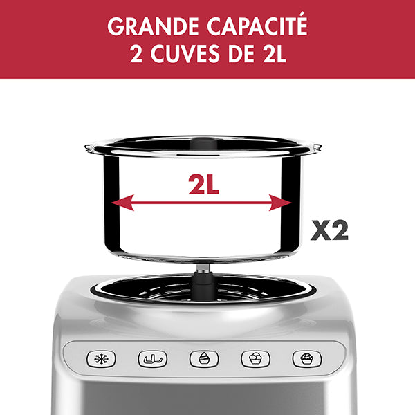 Turbine à glace Gelato Expert 180 W 11680 Magimix - Mathon - 6