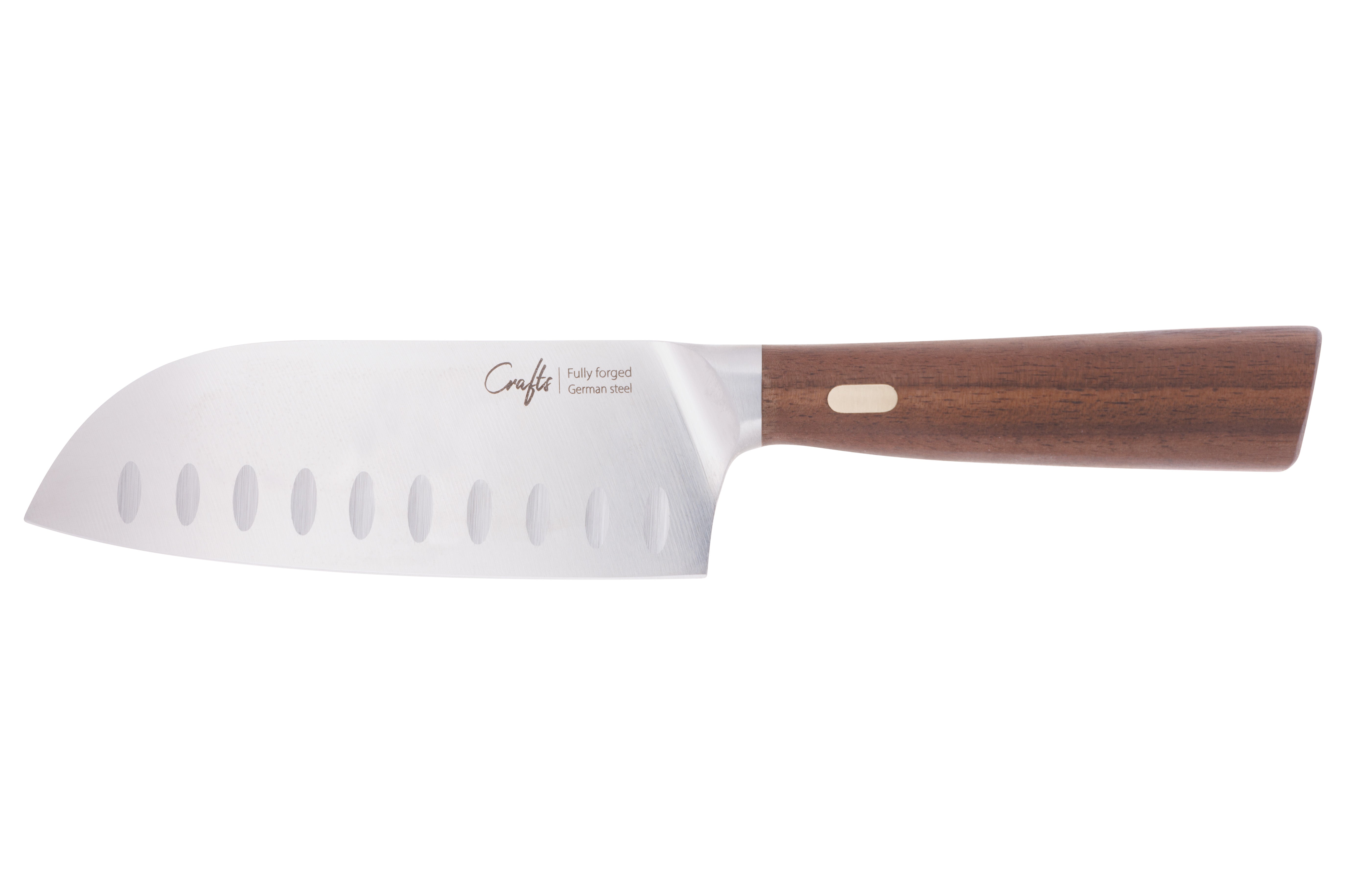 Couteau Santoku 12,5Cm Manche En Noyer, Couteaux & Co Cosy&Trendy - Mathon - 1