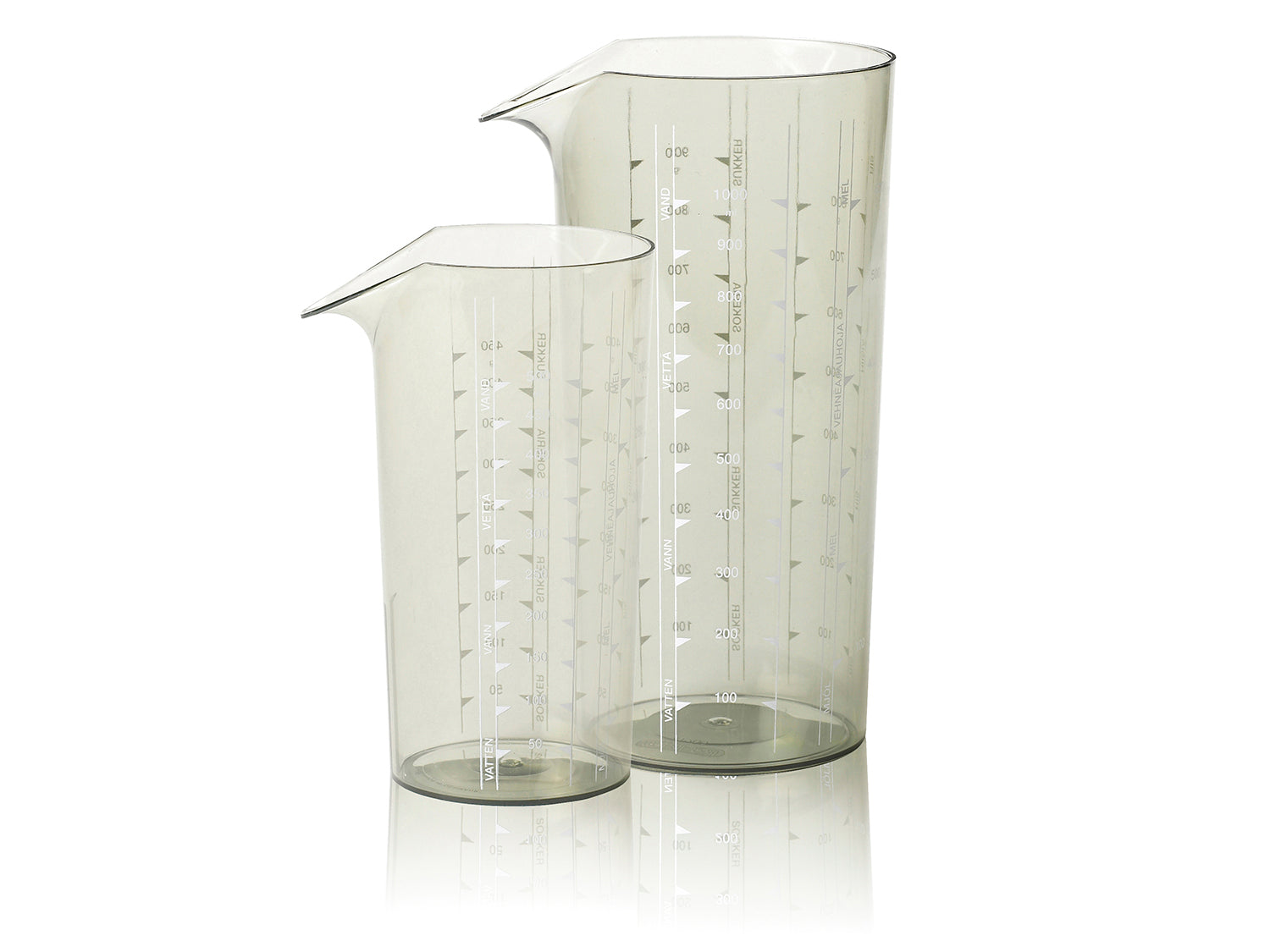 Pichet doseur CLASSIC 0,5l en plastique rigide Gris fumé Rosti - Mathon - 3