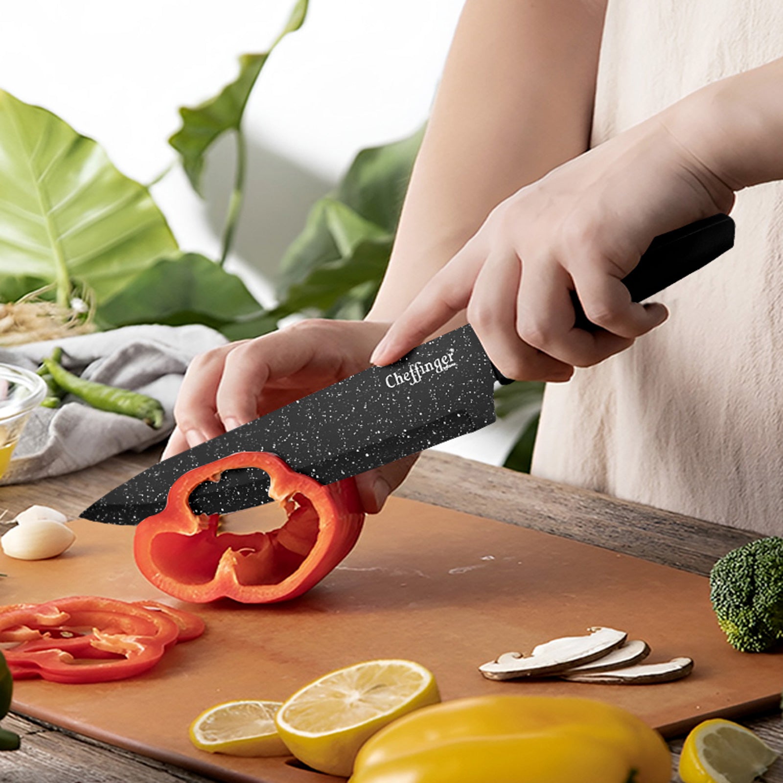 Set de 4 Couteaux de Chef Cheffinger - Mathon - 2