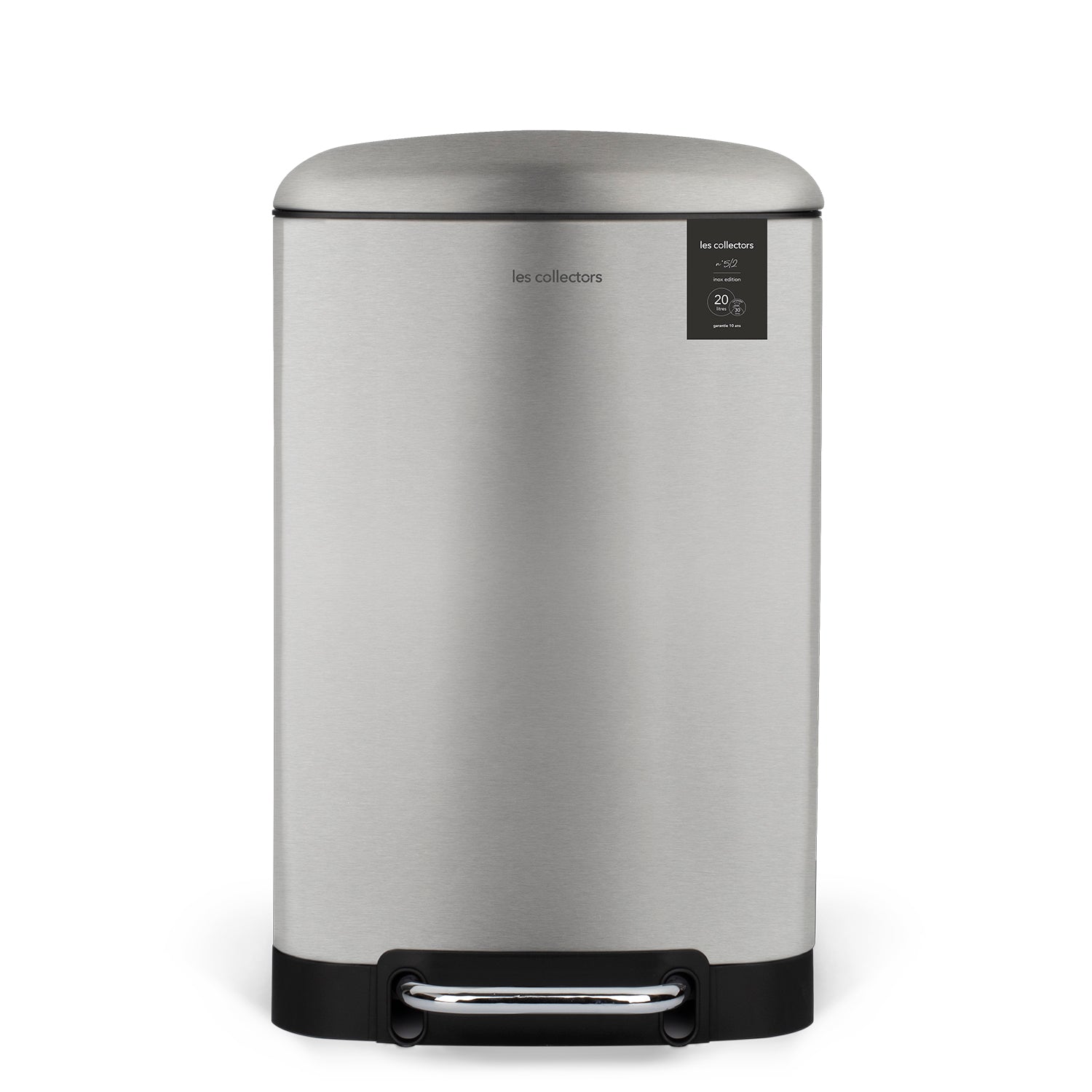 Poubelle à pédale 20L, inox edition - N°512 Les Collectors - Mathon - 1