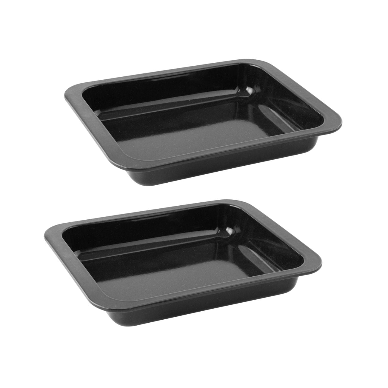 Ensemble de 2 Plats à four rectangulaire 33 x 25 x 5 cm Zenker Special Cooking Zenker - Mathon - 1
