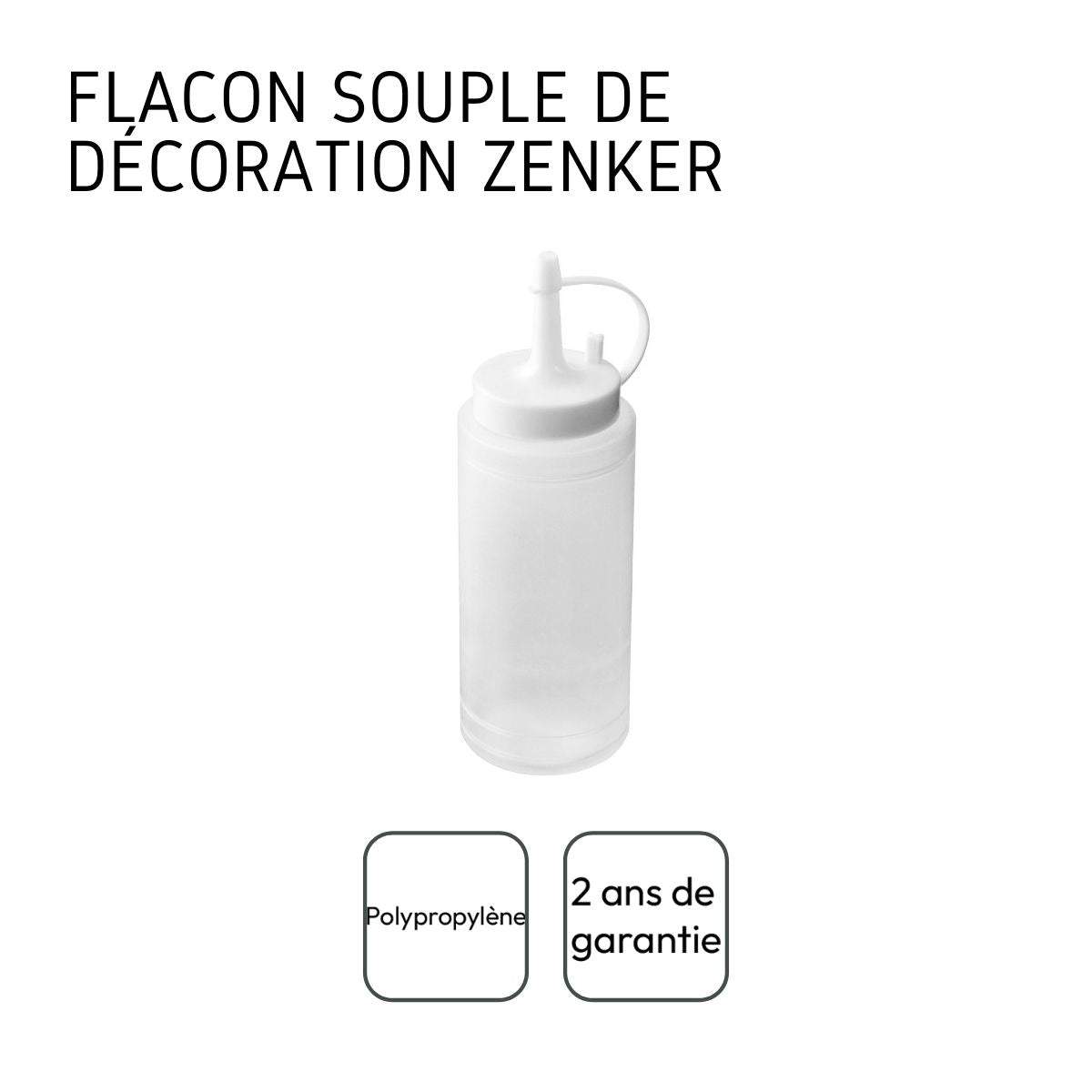 Flacon souple de décoration Zenker Zenker - Mathon - 4