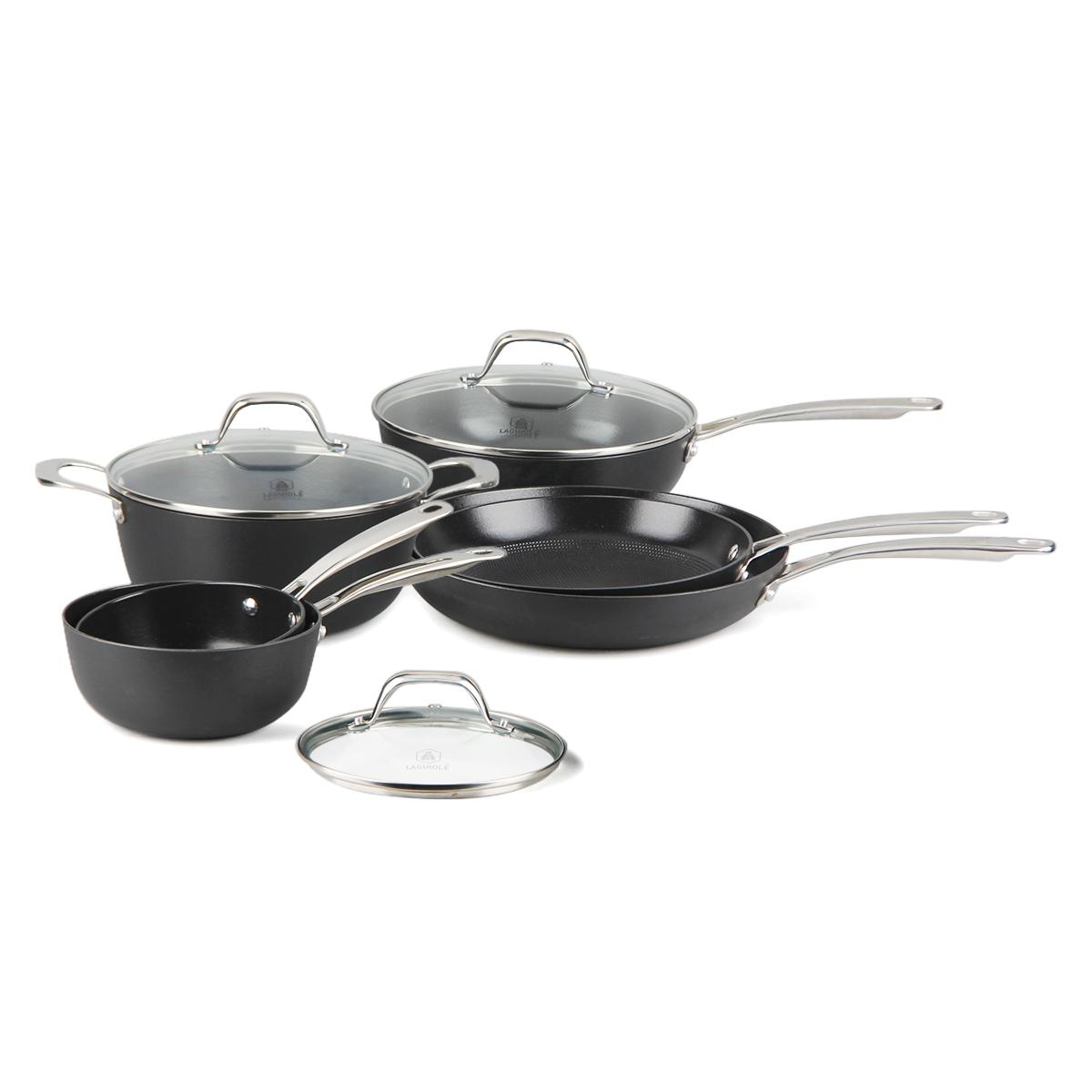 Set de 9 pièces noir - "AirIron" Laguiole Cuisson - Mathon - 1