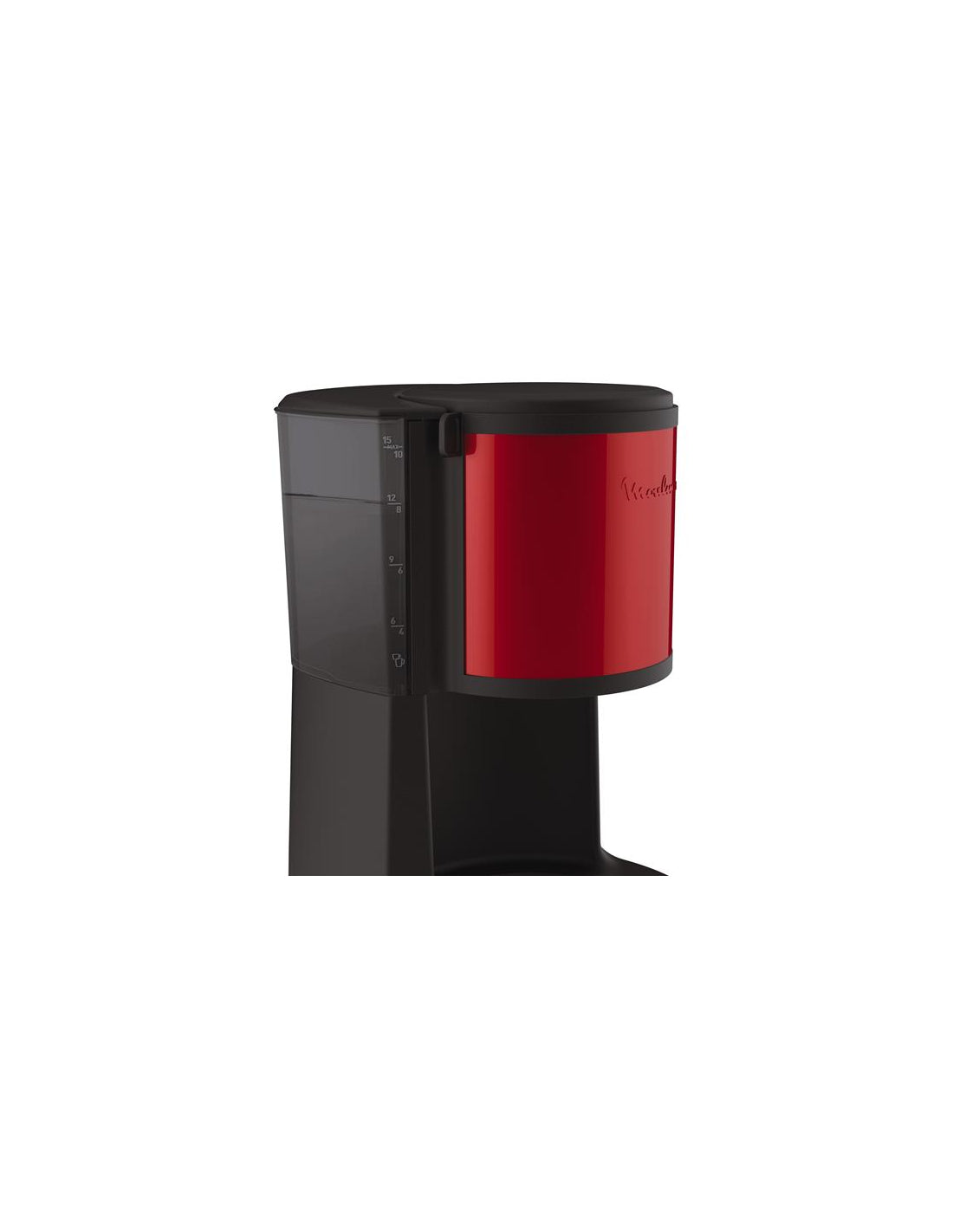 Cafetière Subito 15 tasses rouge Moulinex - Mathon - 3