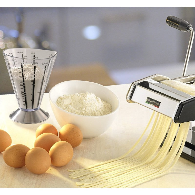 Verre mesureur 500 ml en plastique transparent et acier Gefu - Mathon - 3