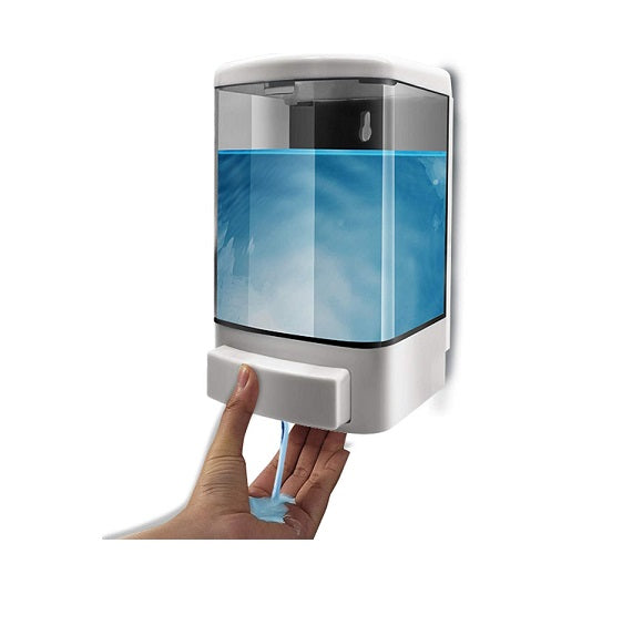 Distributeur de Savon Manuel de 1000 ml blanc Vendos85 - Mathon