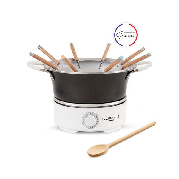 Fondue Lagrange Prestige 349402 900 W Noir Et Blanc Lagrange - Mathon
