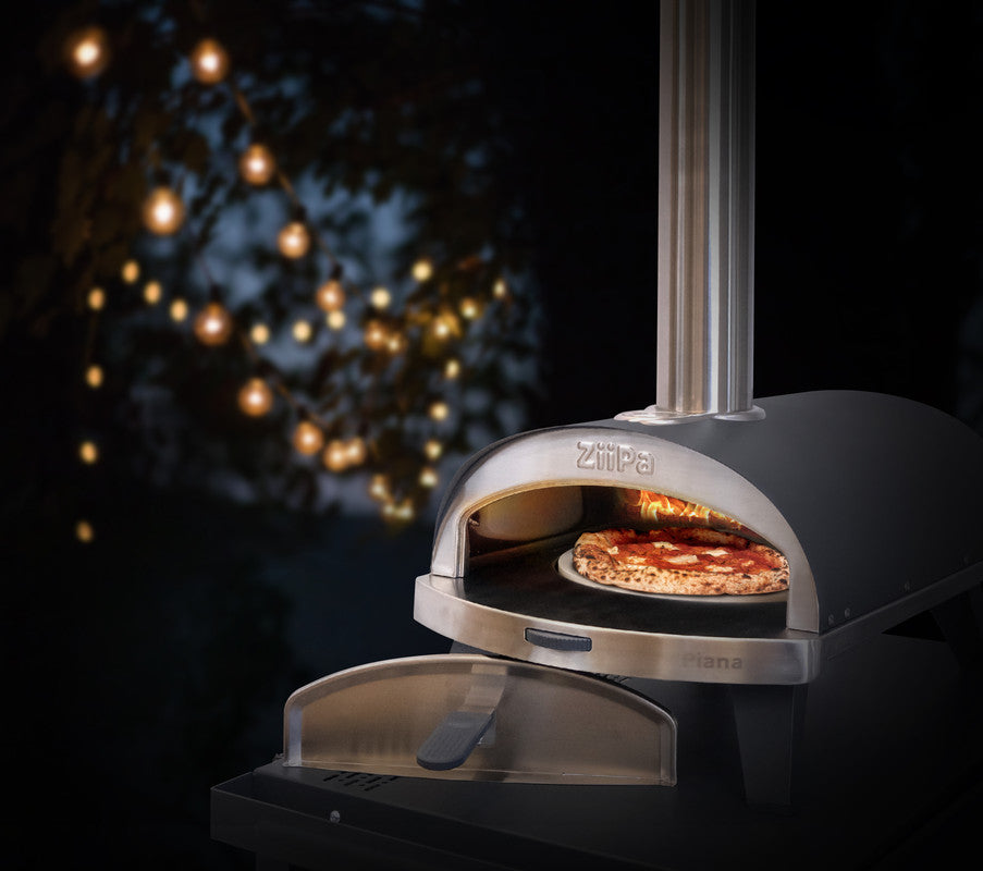 Four à Pizza PIANA à pellets Ardoise Ziipa - Mathon - 4
