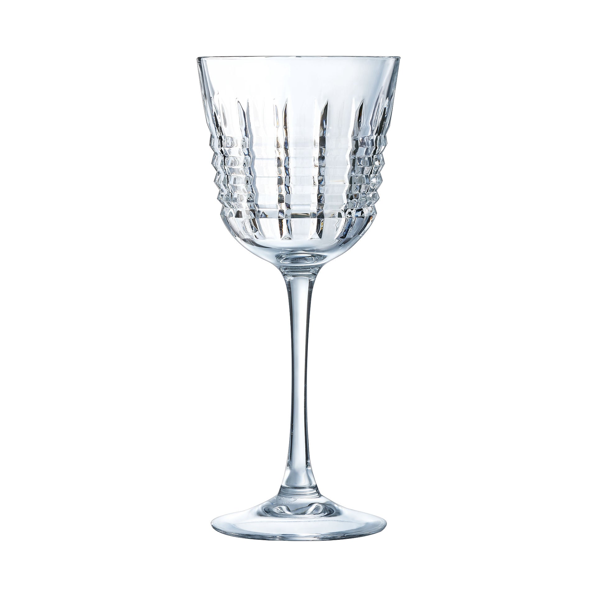 6 verres à pied 35cl Rendez-Vous Cristal d