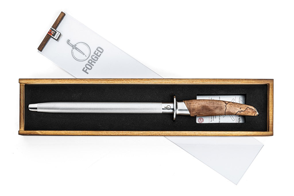 Affûteur à couteau en acier inoxydable, KATAI, 26 cm Forged - Mathon - 3