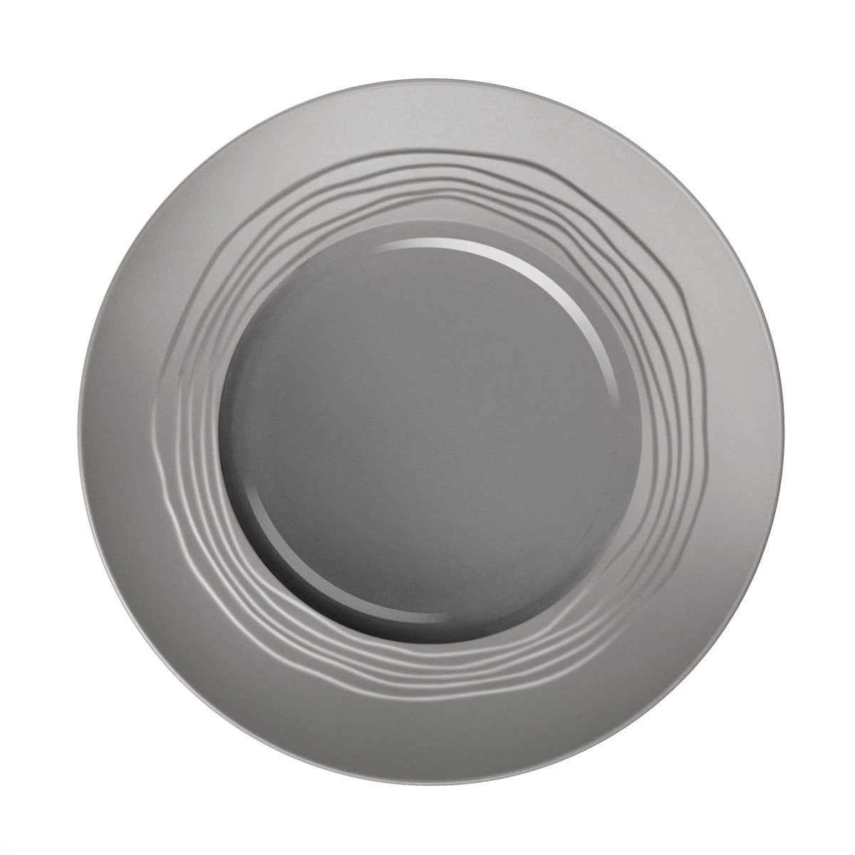 Escale Nature Gris - Assiette plate 27.5 cm (lot de 6) Médard de Noblat - Mathon - 1