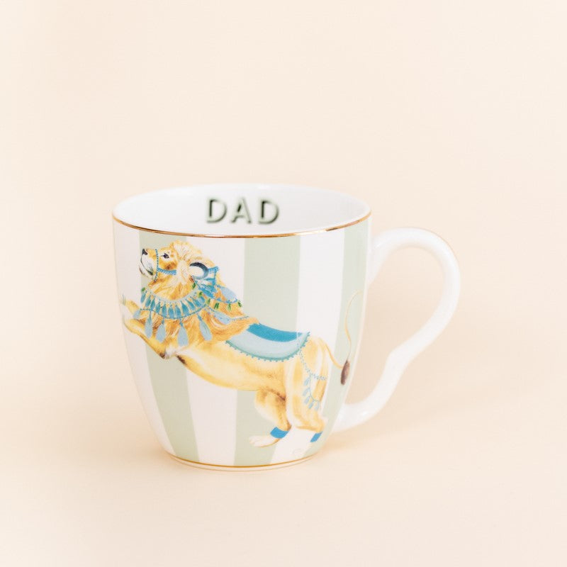 Lot de 4 Mugs Animal Magic Lion - DAD - 400ml Yvonne Ellen - Mathon - 1