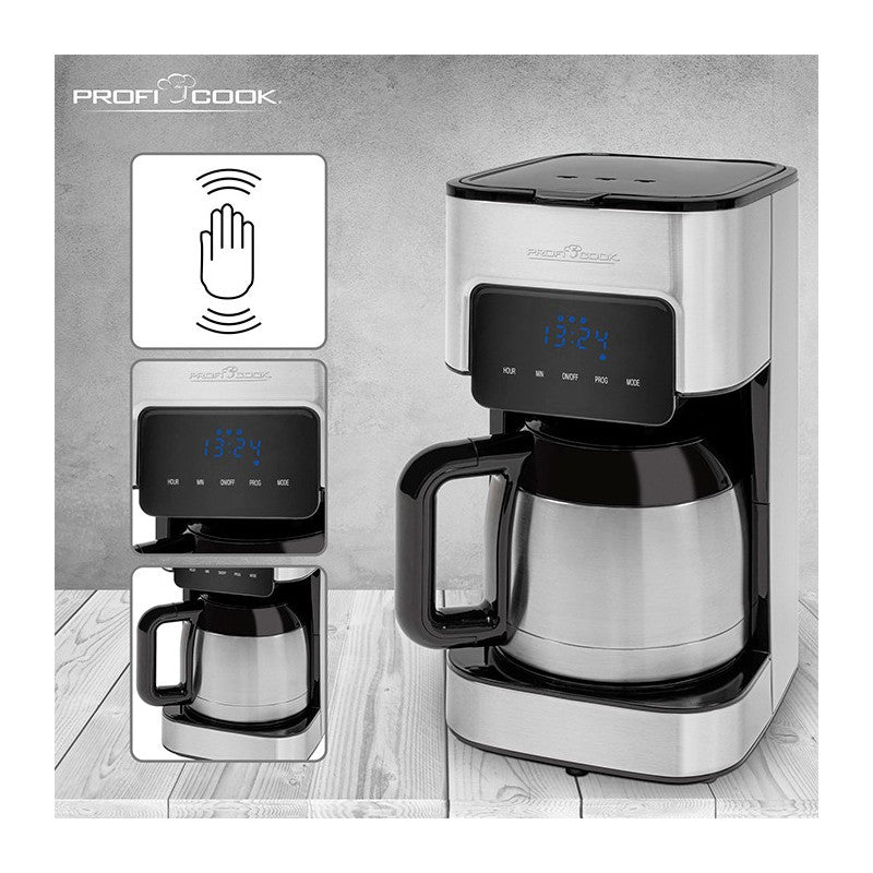 Cafetière thermos 8-10 tasses 800W Proficook PC-KA 1191 Proficook - Mathon - 2