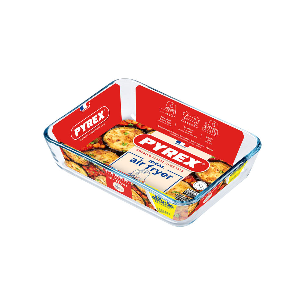 Plat rectangulaire pour airfryer 19x14 cm Pyrex - Mathon - 2
