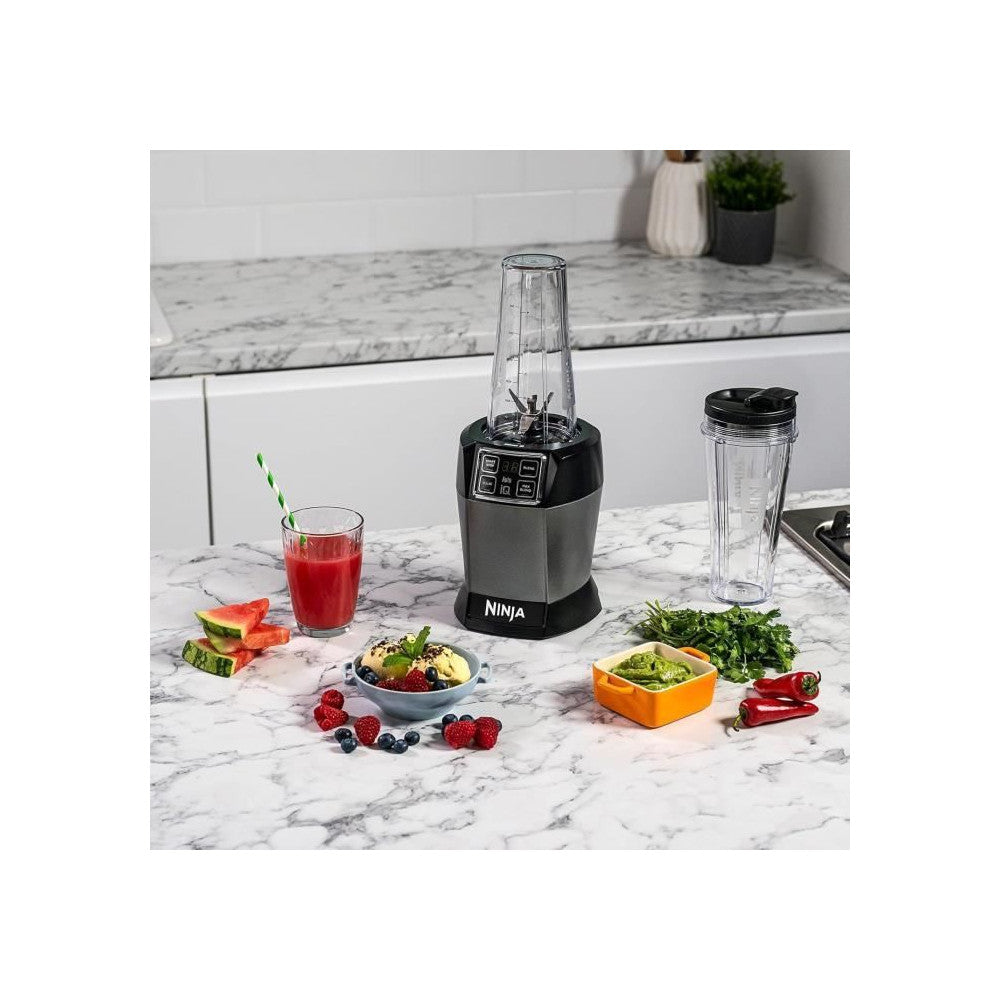Blender - Ninja - Bn495eu - 1000 W - 2 X 700 Ml - Gris Noir Ninja - Mathon - 3