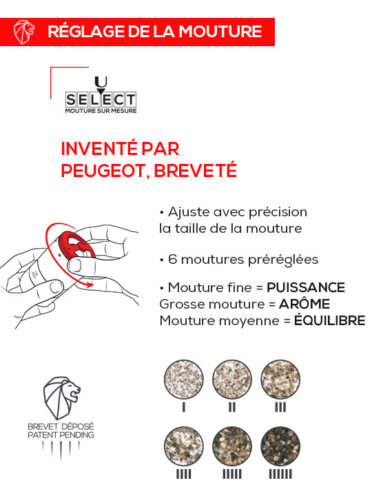 Maestro Bar à poivres - moulin à poivre u