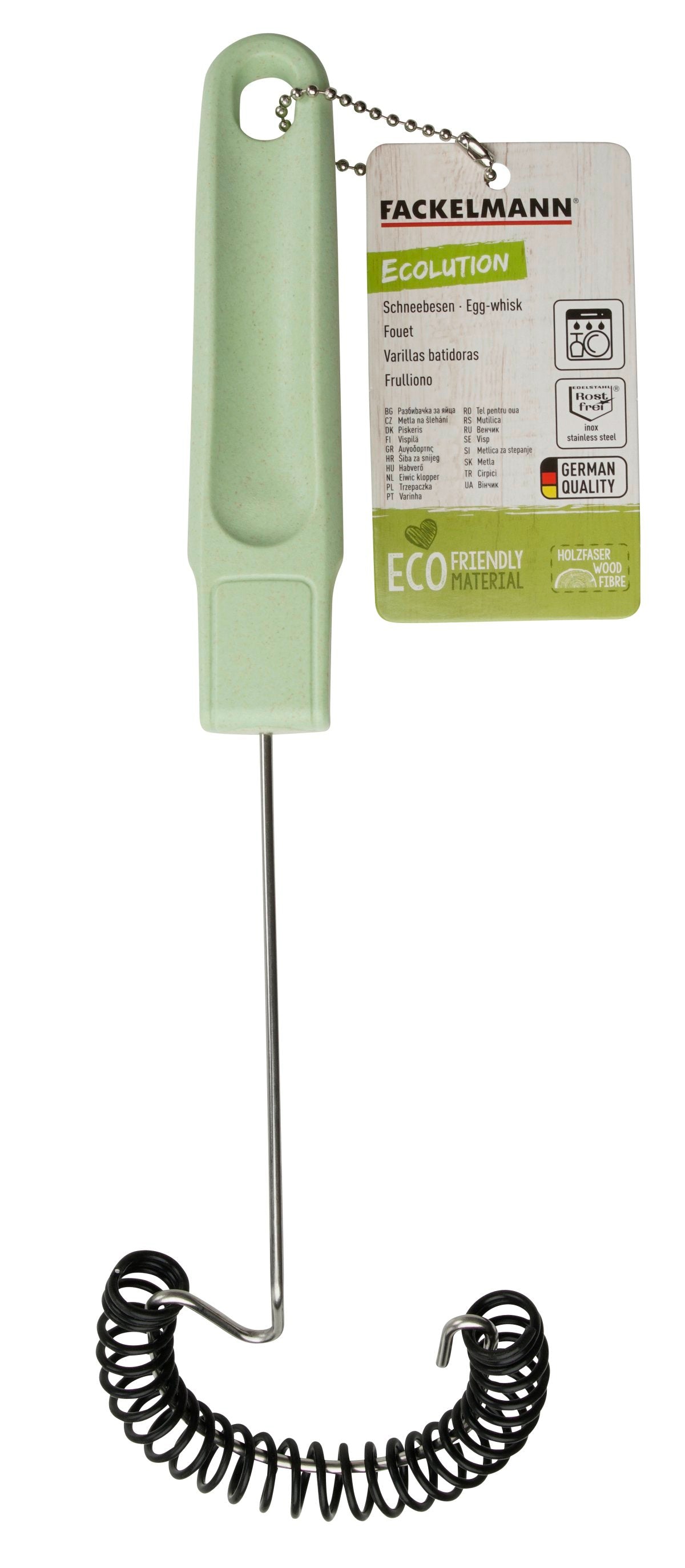 Fouet cuillère spirale 27 cm  Ecolution Fackelmann - Mathon - 2