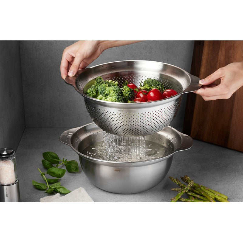 Saladier 27 cm en acier inoxydable Gefu - Mathon - 2