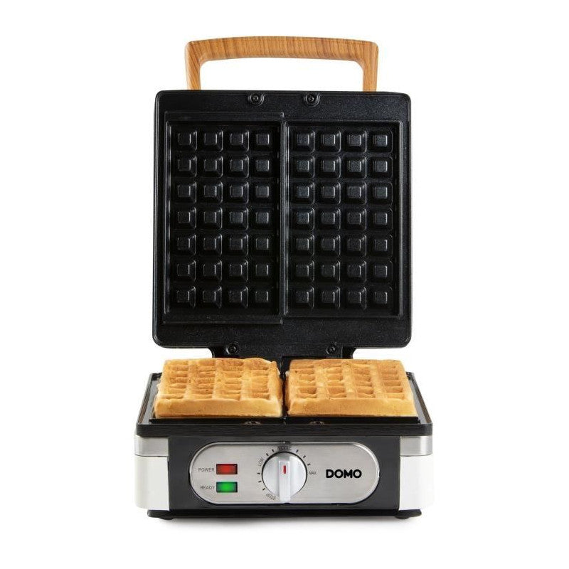 Gaufrier - Domo - Do9274w - 1400 W - 2 Gaufres Xl - Blanc Domo - Mathon - 4