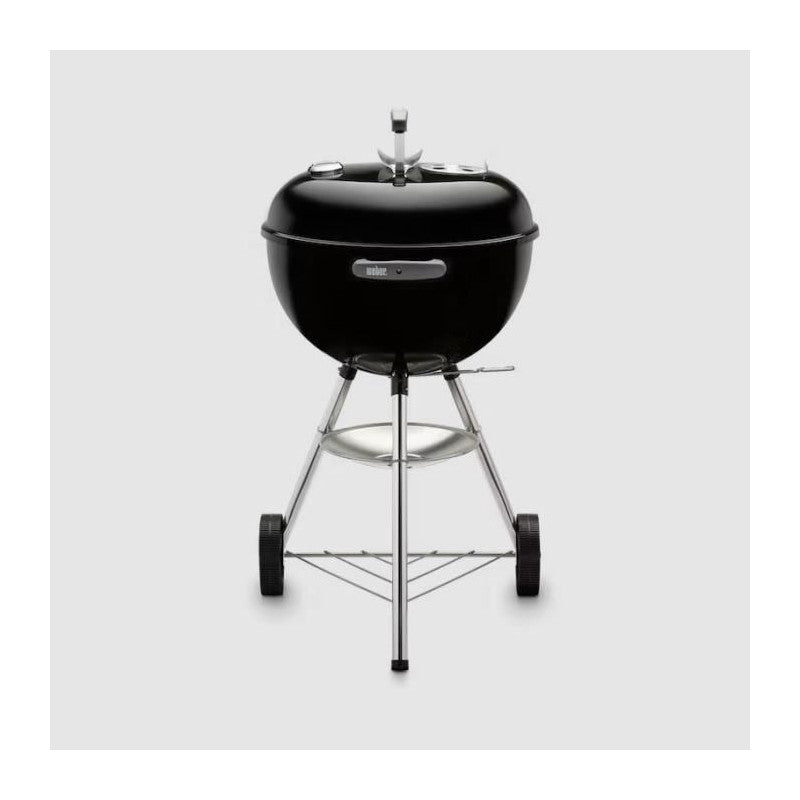 Barbecue A Charbon - Weber - Classic Kettle - Acier émaillé - Diametre 47 Cm - Thermometre Intégré Weber - Mathon - 1