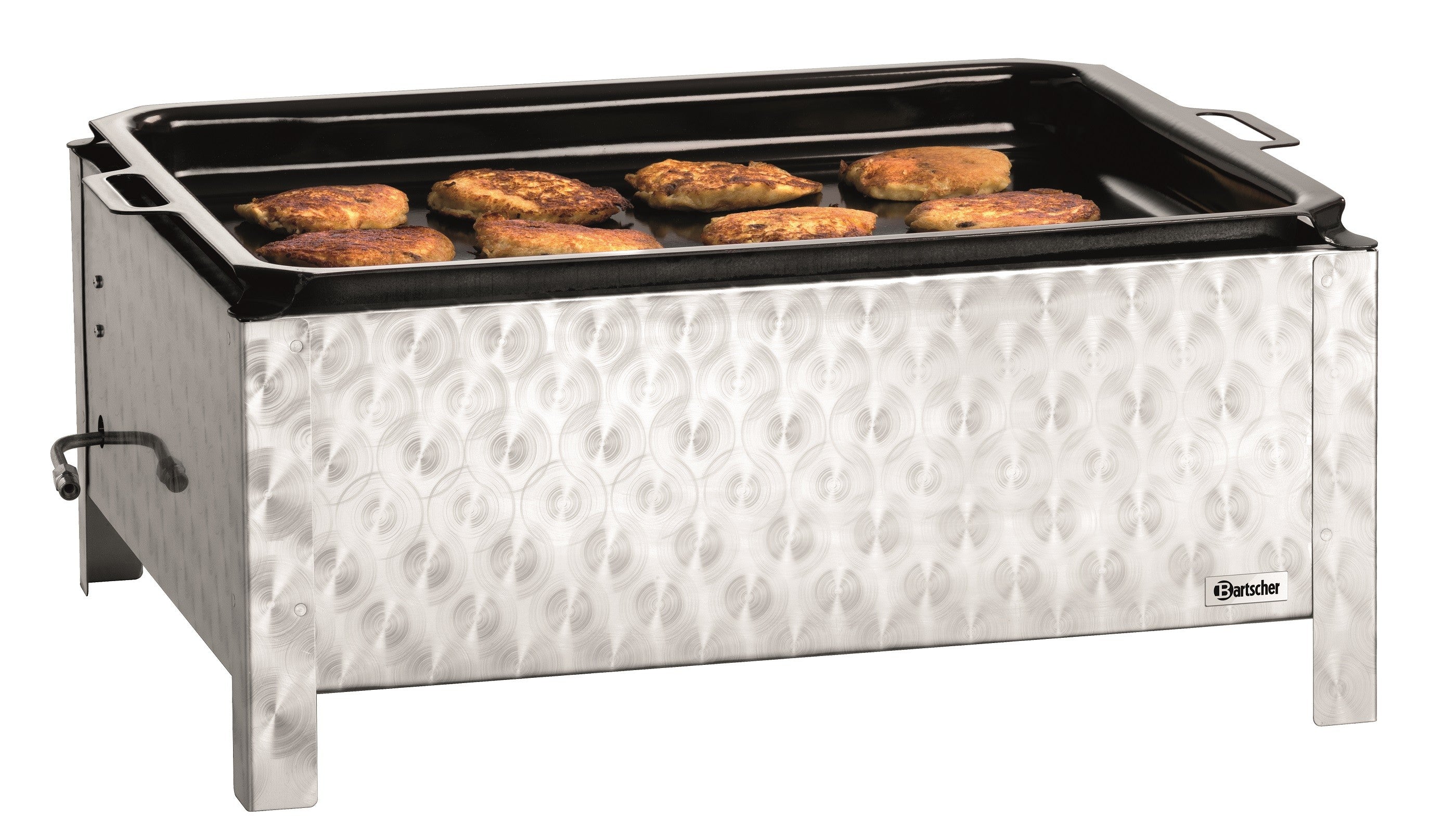 Grill à gaz de table combiné -  PAS VENDABLE EN FRANCE Bartscher - Mathon - 1