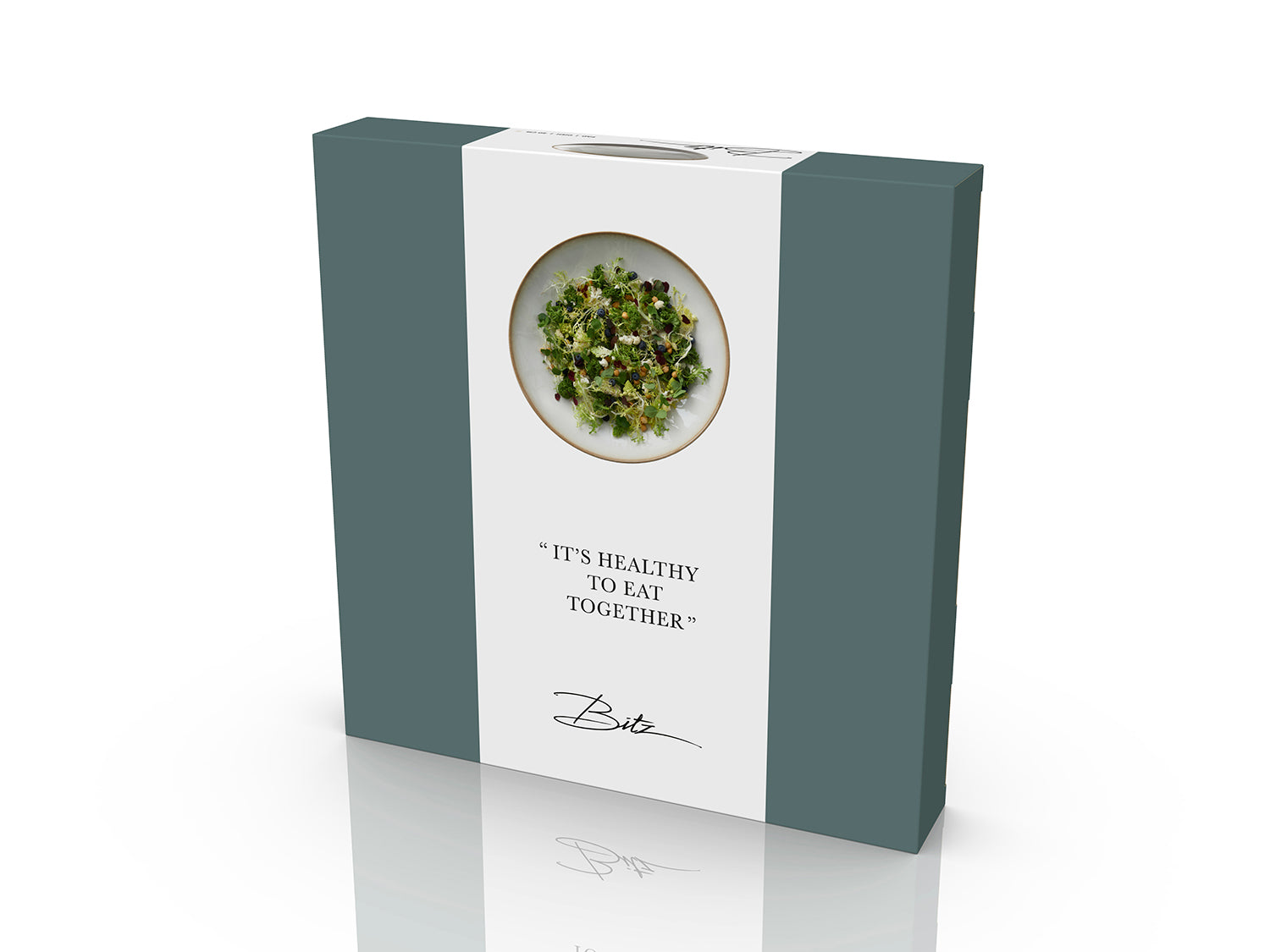 Plat de service rond GASTRO 40cm en grès émaillé Crème/Crème Bitz - Mathon - 6