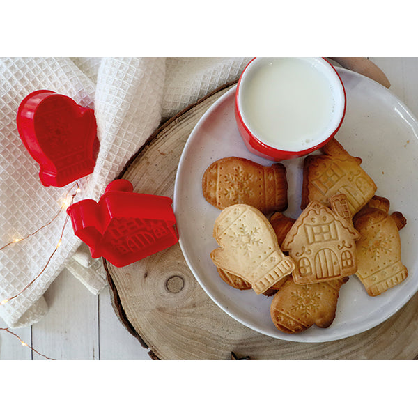 Set de 2 découpoirs éjecteurs de Noël Scrapcooking - Mathon - 2