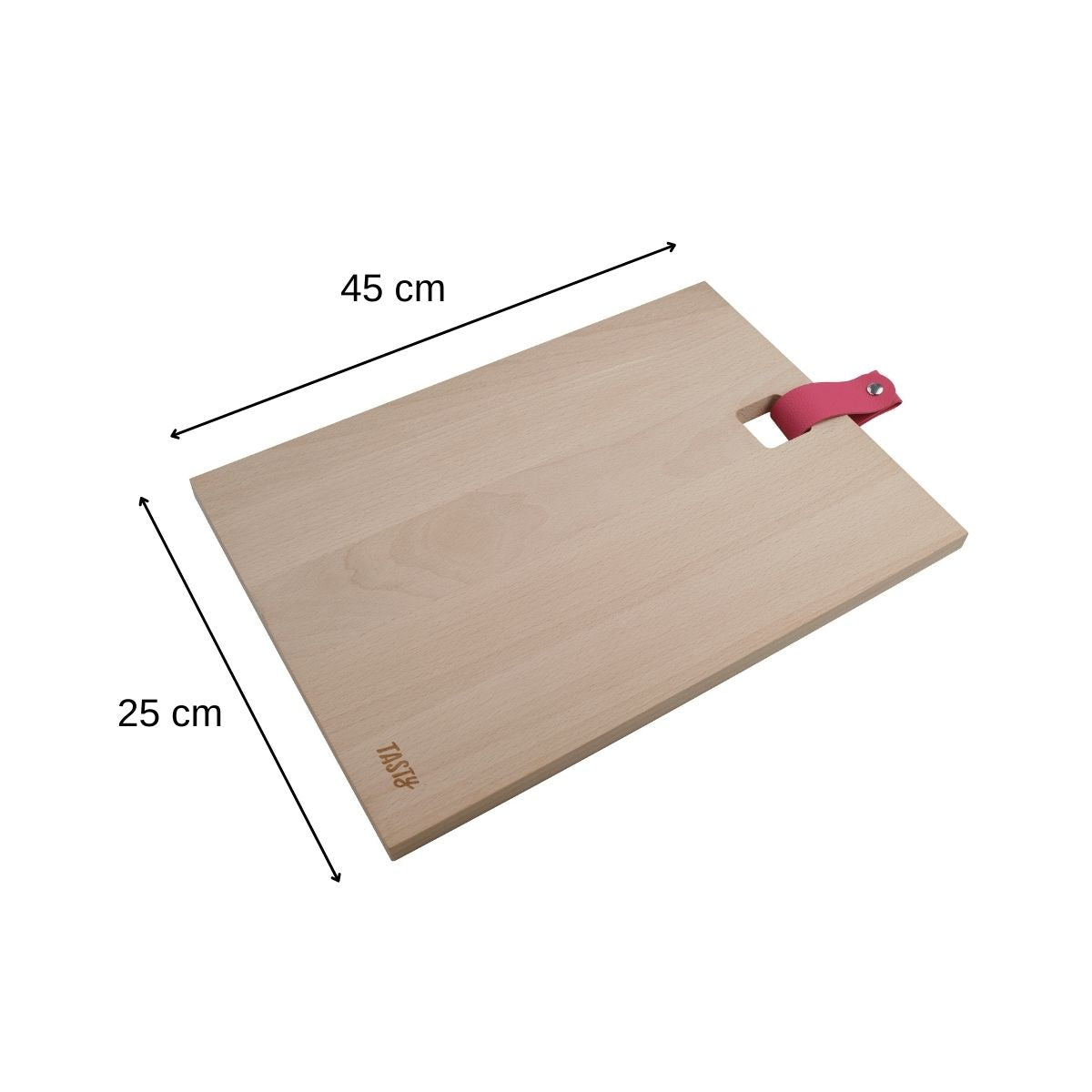 Planche à découper en bois rectangulaire 35 x 25 cm Tasty Green Tasty - Mathon - 3