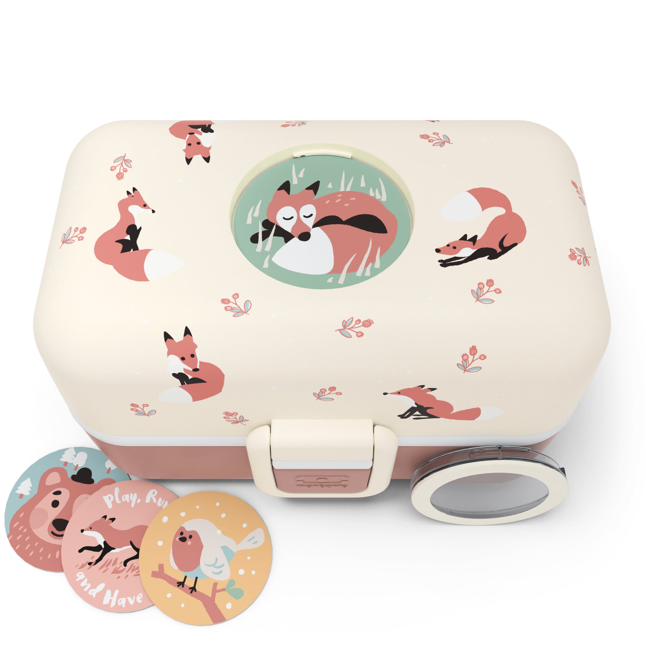 Lunch box à compartiments pour enfant Tresor 800ml Cannelle Renard Monbento - Mathon - 3