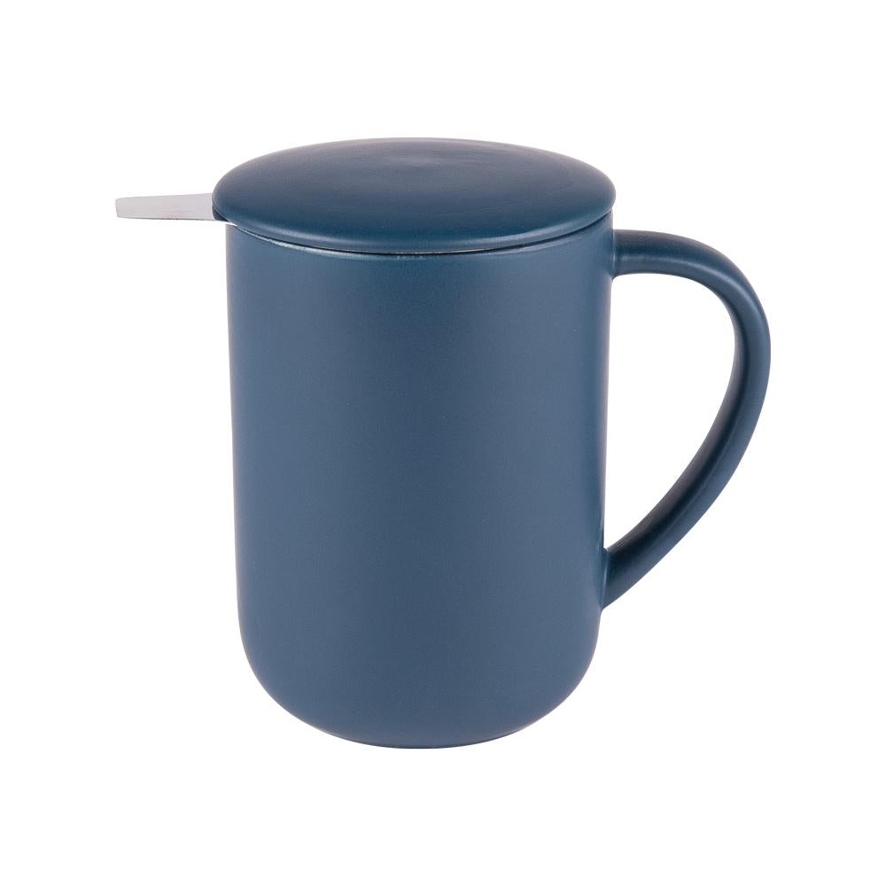 Tisanière Uno Bleu matt 47 cl Table passion - Mathon - 1