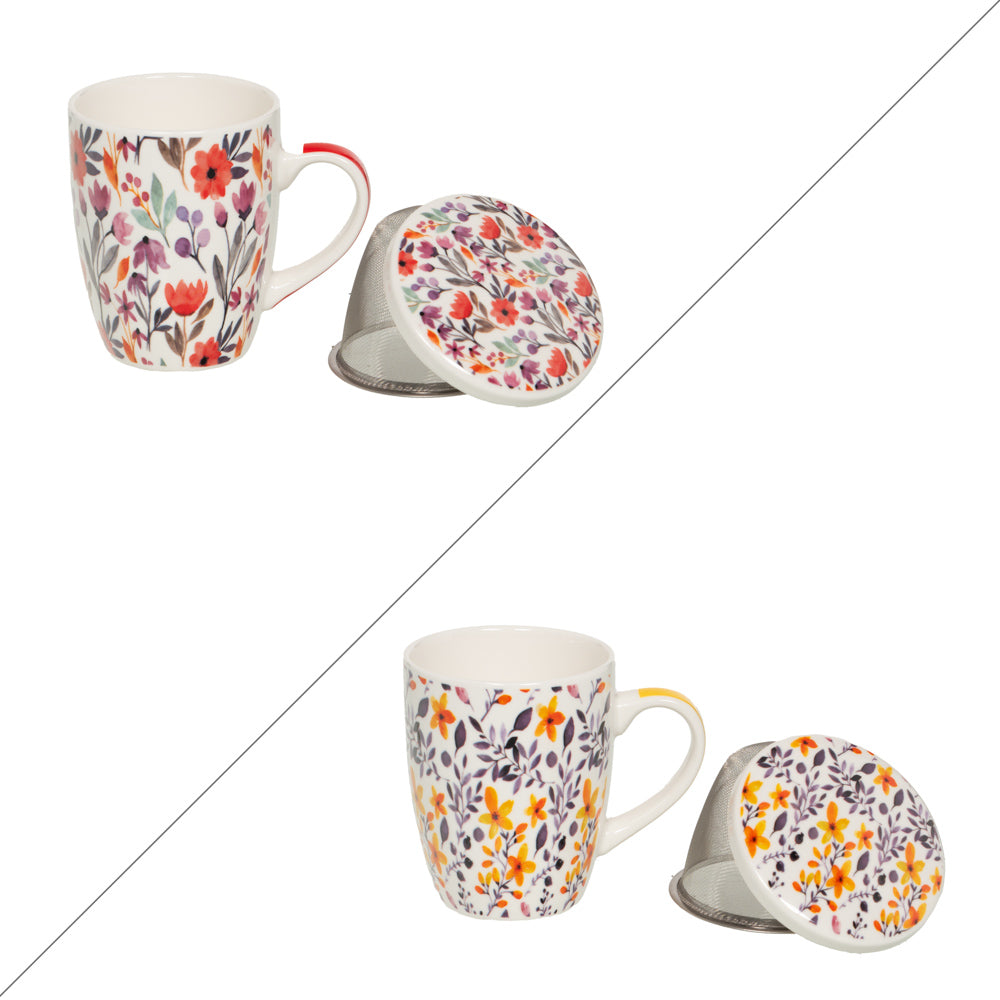 Coffret tisanière avec filtre Blossia 36 cl (lot de 2) Trend