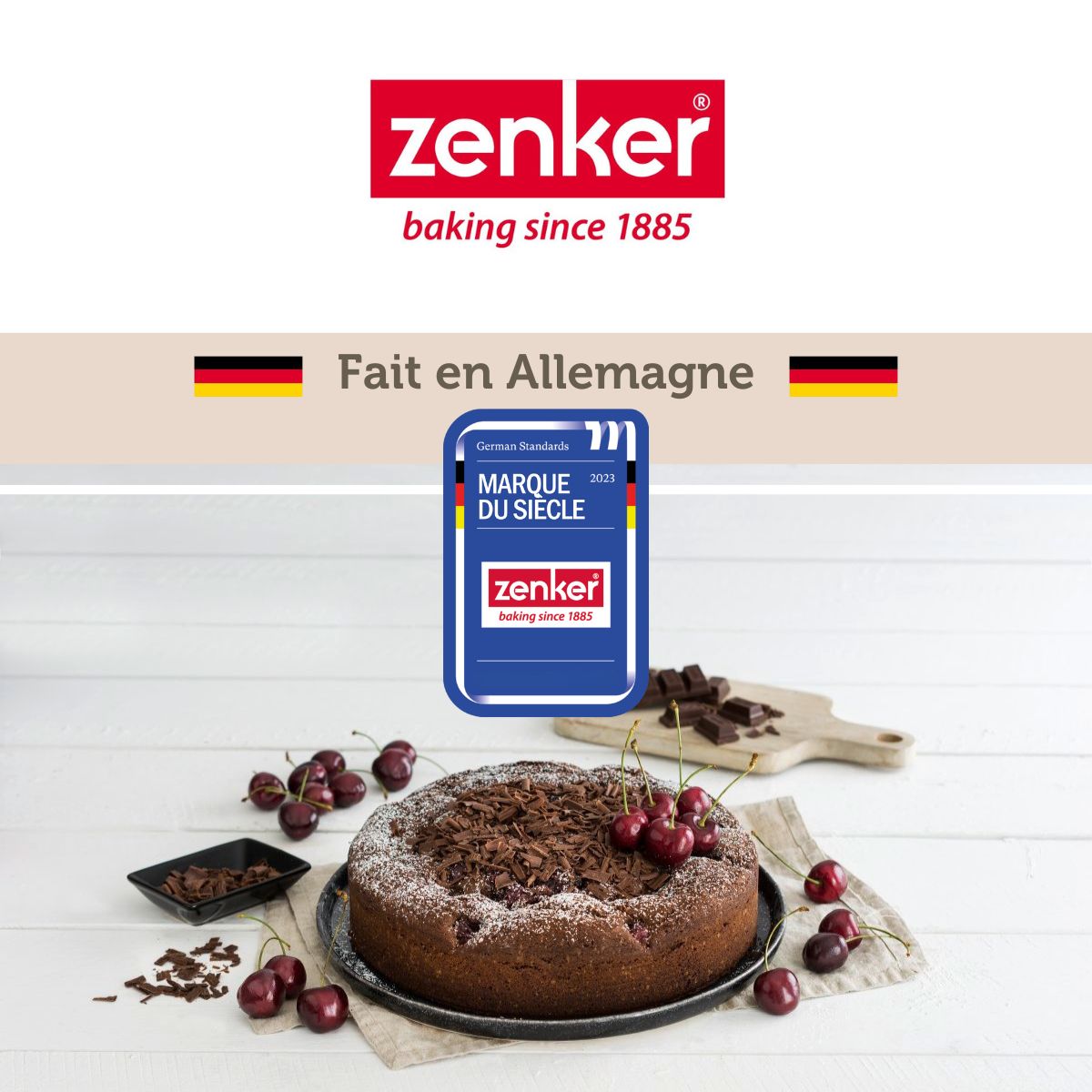 Moule à manqué à charnière 26 cm Zenker Black Metallic Zenker - Mathon - 7