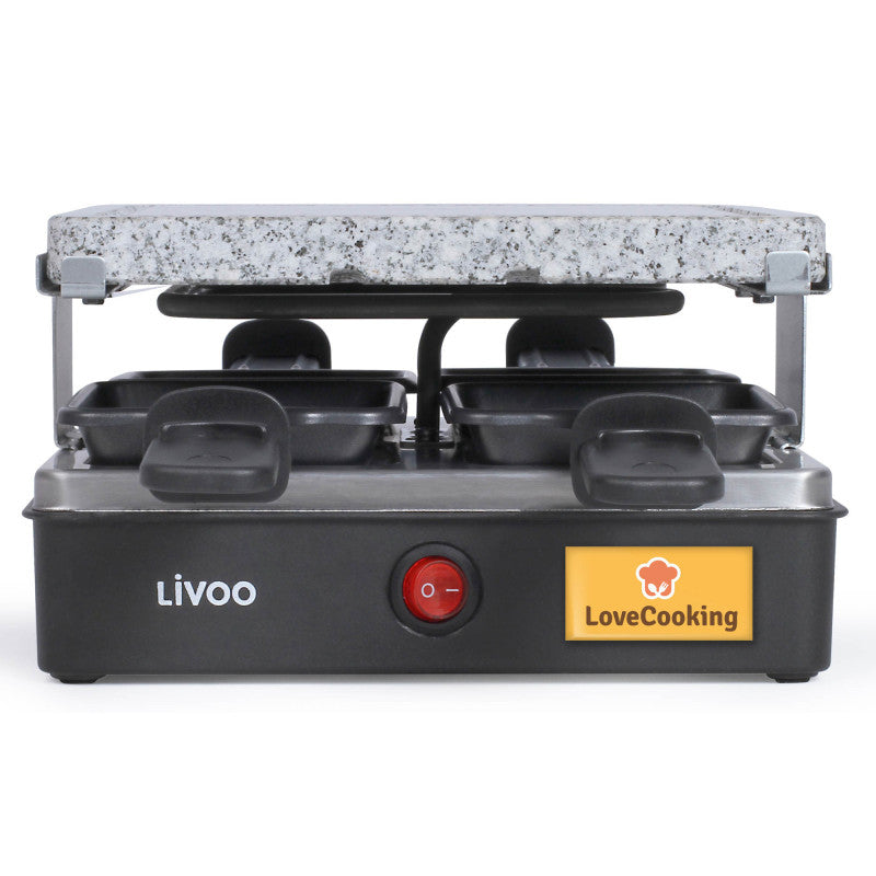 Appareil à raclette 4 personnes 600 W Livoo - Mathon - 6