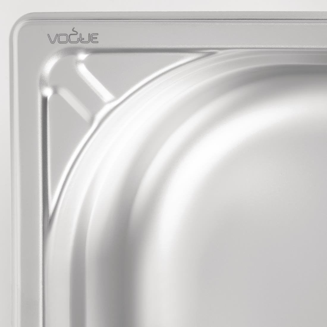 Bac Gastro Inox 18/10 GN 1/2 - H 100 mm - Vogue - Mathon - 2